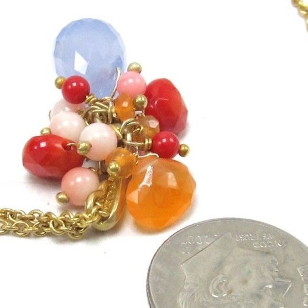 Alexis Bittar Multicolor Gemstone Necklace - Picture 7 of 7